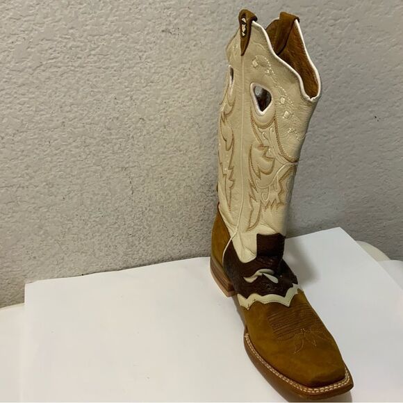 Semetal Leather cowboys Boots - size 9 - Picture 4 of 16